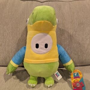 Fall Guys Raptor Plush Character NWT